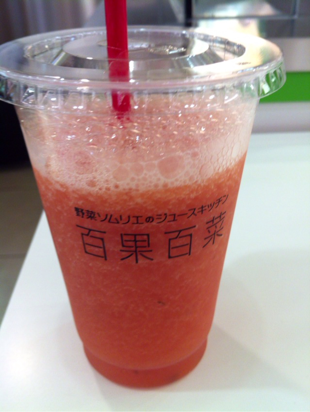 新幹線の発車待ち時間調整にはフレッシュジュースが最適