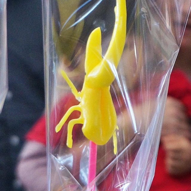 飴細工のカブト虫 #カブトムシ