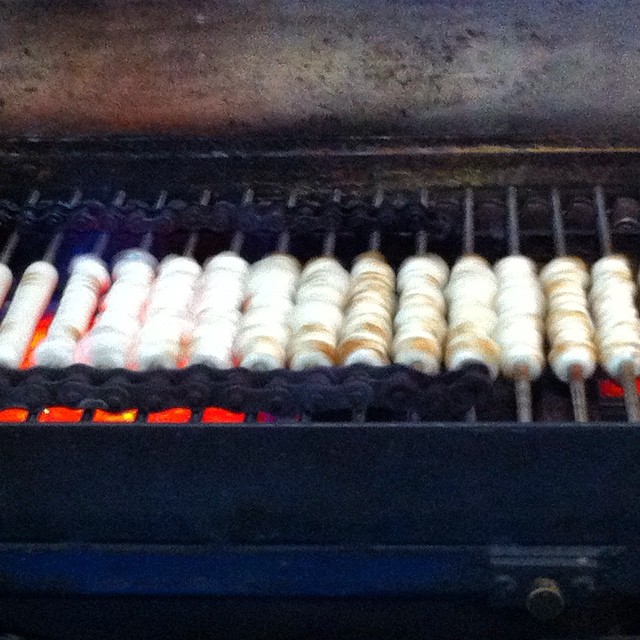 ちくわになる瞬間 （夏の工場見学にて） #ちくわ