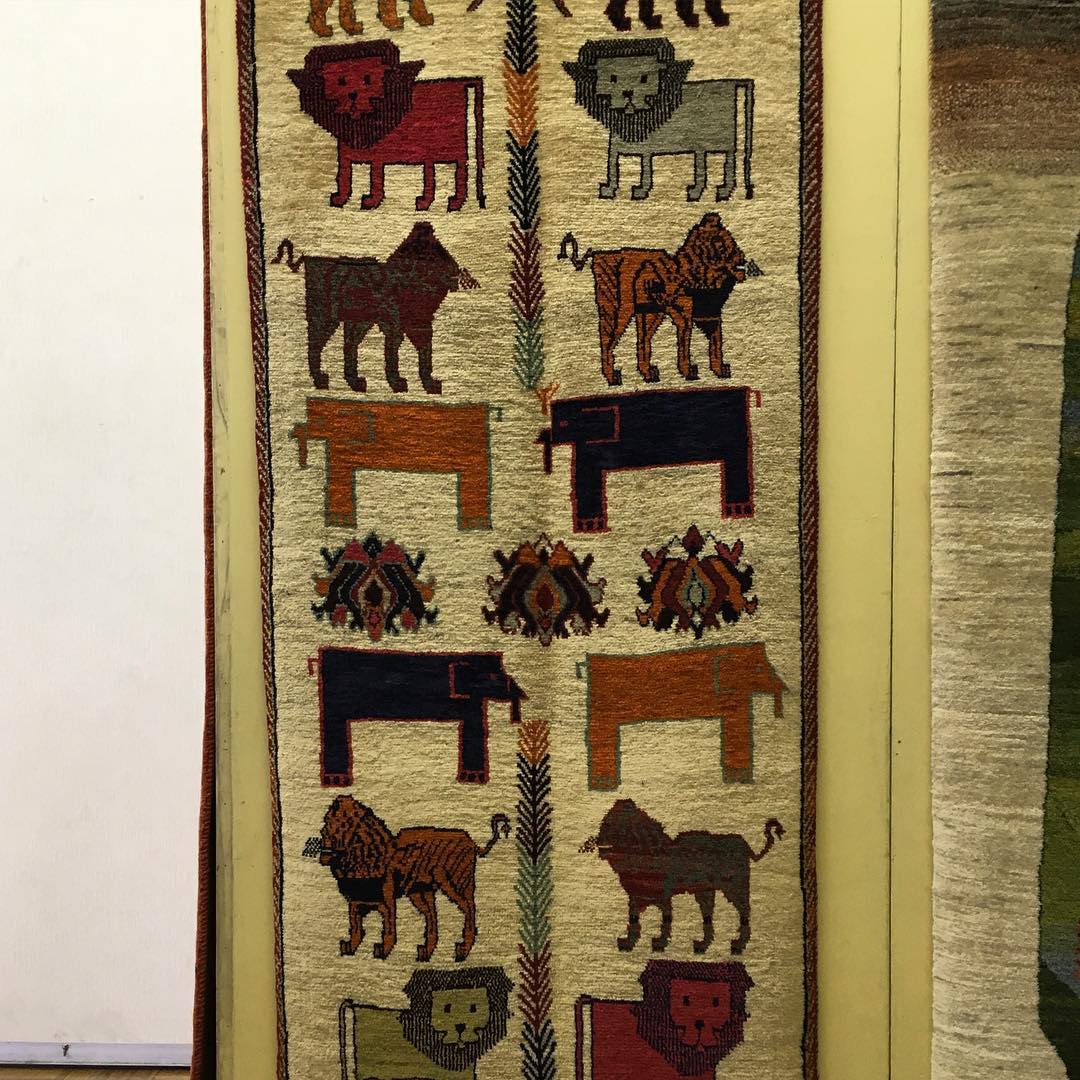 オールドギャッベかわいい❤️#ギャッベ展 #八戸卸センター #ギャッベ #CLASSIQ